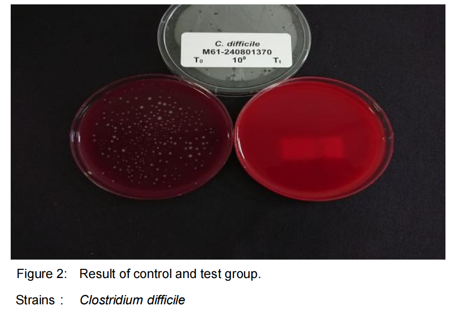 Elim engangsgardiner viser over 99% effektivitet mod antimikrobielt Clostridium difficile sporer